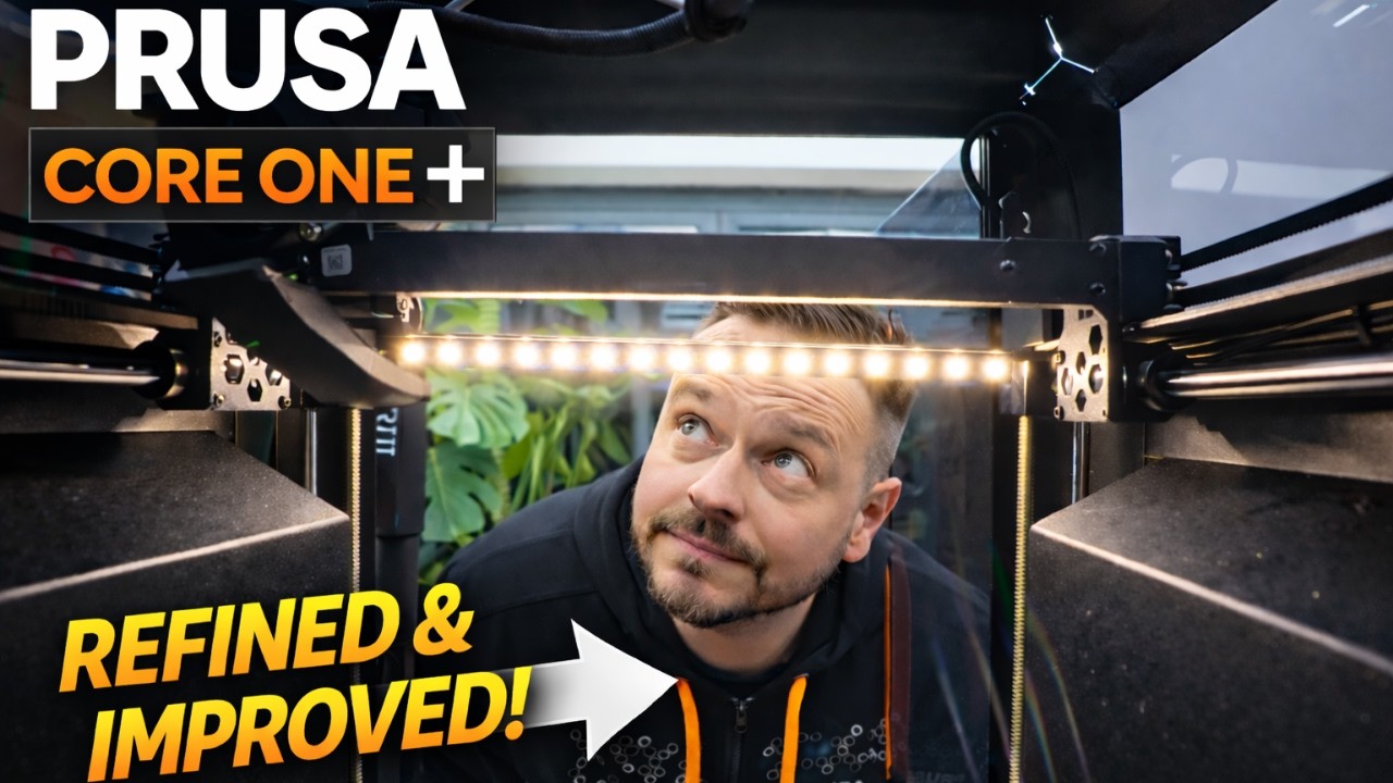 Prusa Core One Plus Unboxing and Core One Upgrade Tested - YouTube
