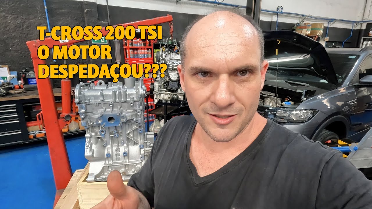 T-CROSS 200 TSI O MOTOR DESPEDAÇOU???
