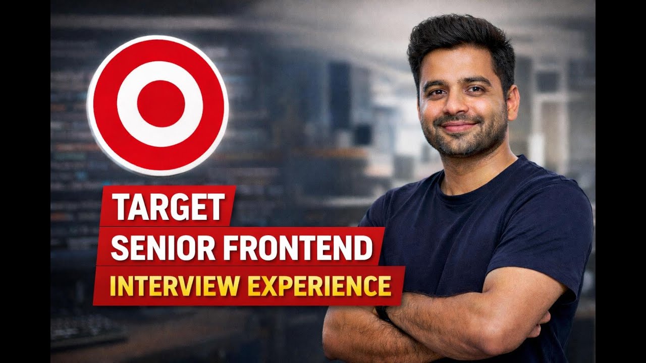 Target Senior Frontend Engineer Interview Experience | React, DSA ...