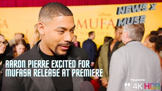 Aaron Pierre Excited For Mufasa Release at Premiere