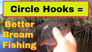 Circle Hooks = Better Bream Fishing