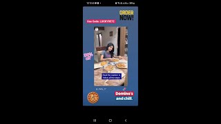 Domino's offer screenshot 4