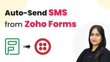 How to Send SMS for New Zoho Forms Entries Using Twilio
