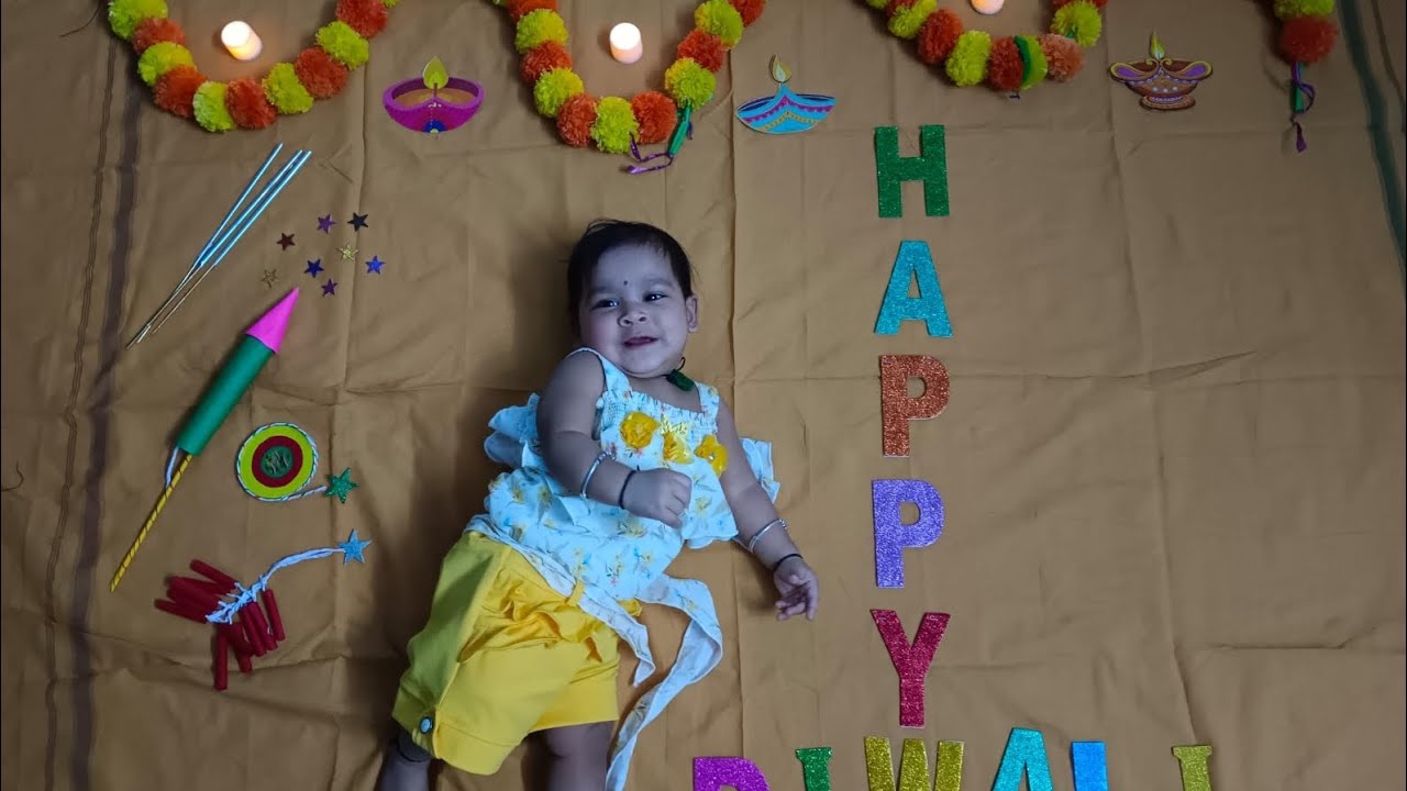 Latest Diwali Theme Baby Photoshoot Ideas At Home deepavali Baby latest-diwali-theme-baby-photoshoot-ideas-at-home-deepavali-baby