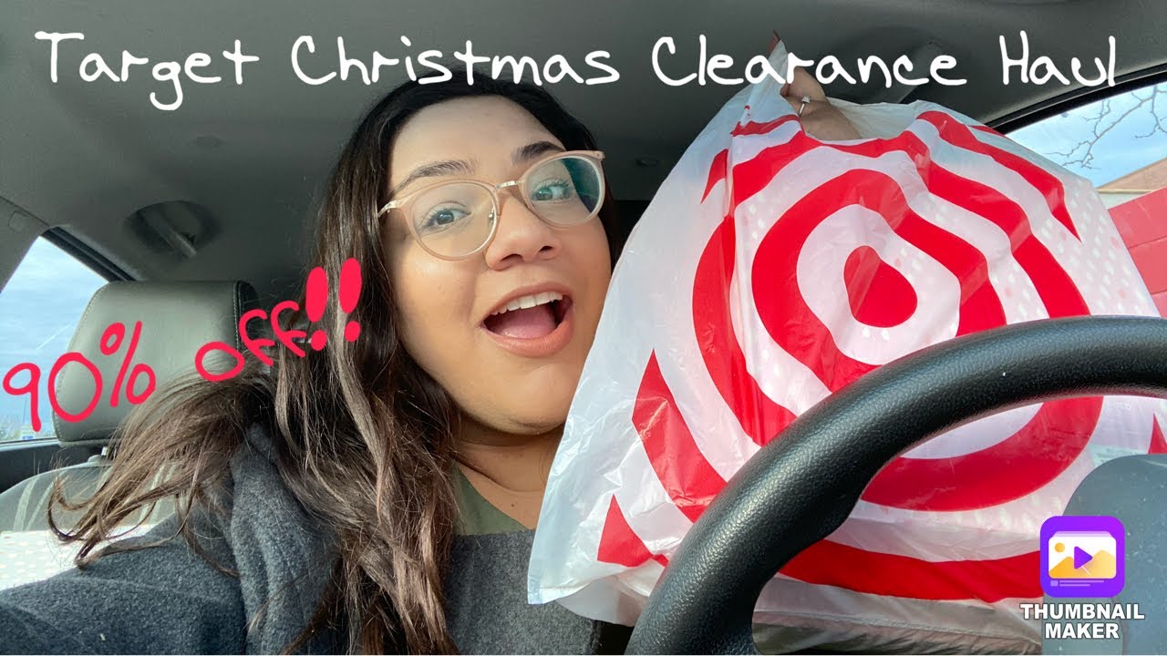 Target Christmas Clearance Haul YouTube