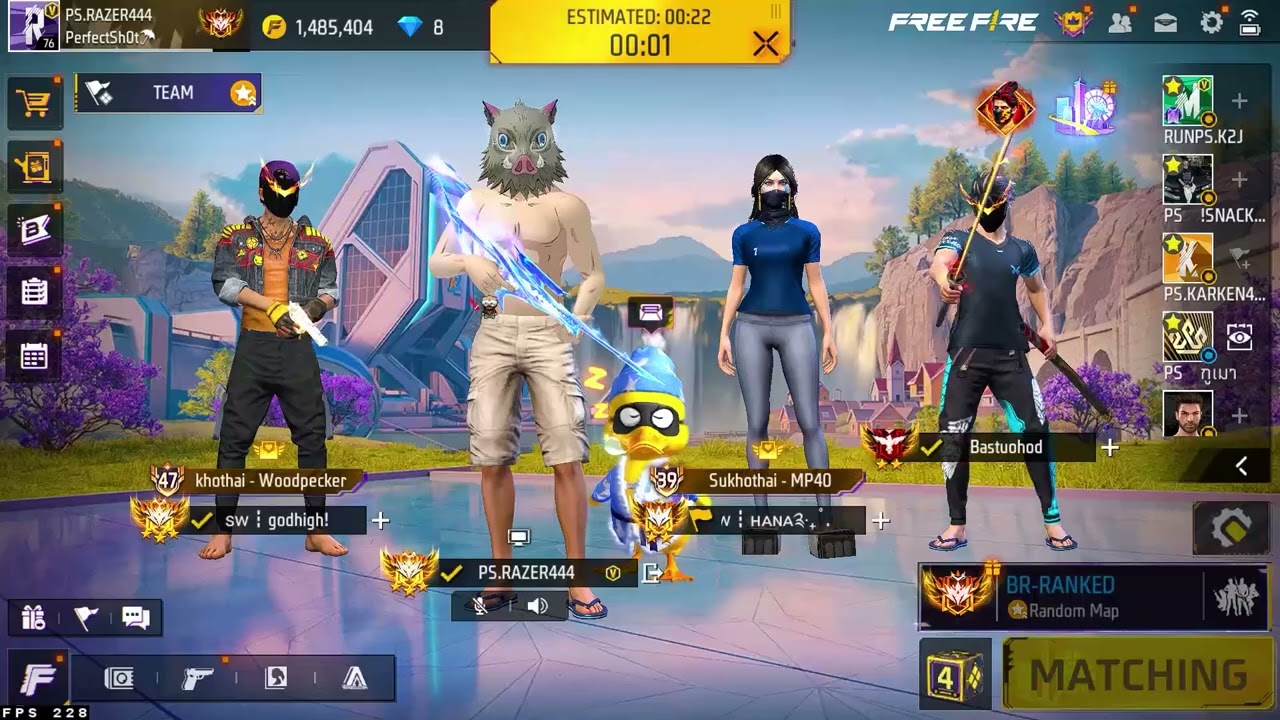 สุ่มแชทโลก ให้แชทโลกแบก⁉️ #FreeFire