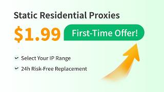 Limited Offer: $1.99 for US Dedicated Static Native Residential IP + Selectable IP Range