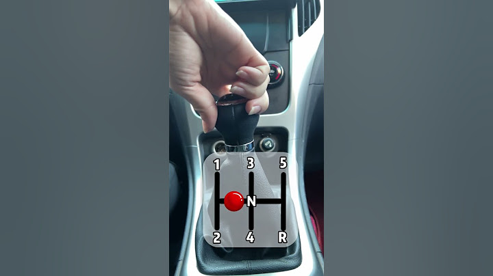 Manual transmission car gear shifting tutorial #car #automobile #drivinglessons