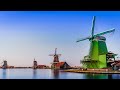 Wind Mills in Zaandam Zaanse Holland