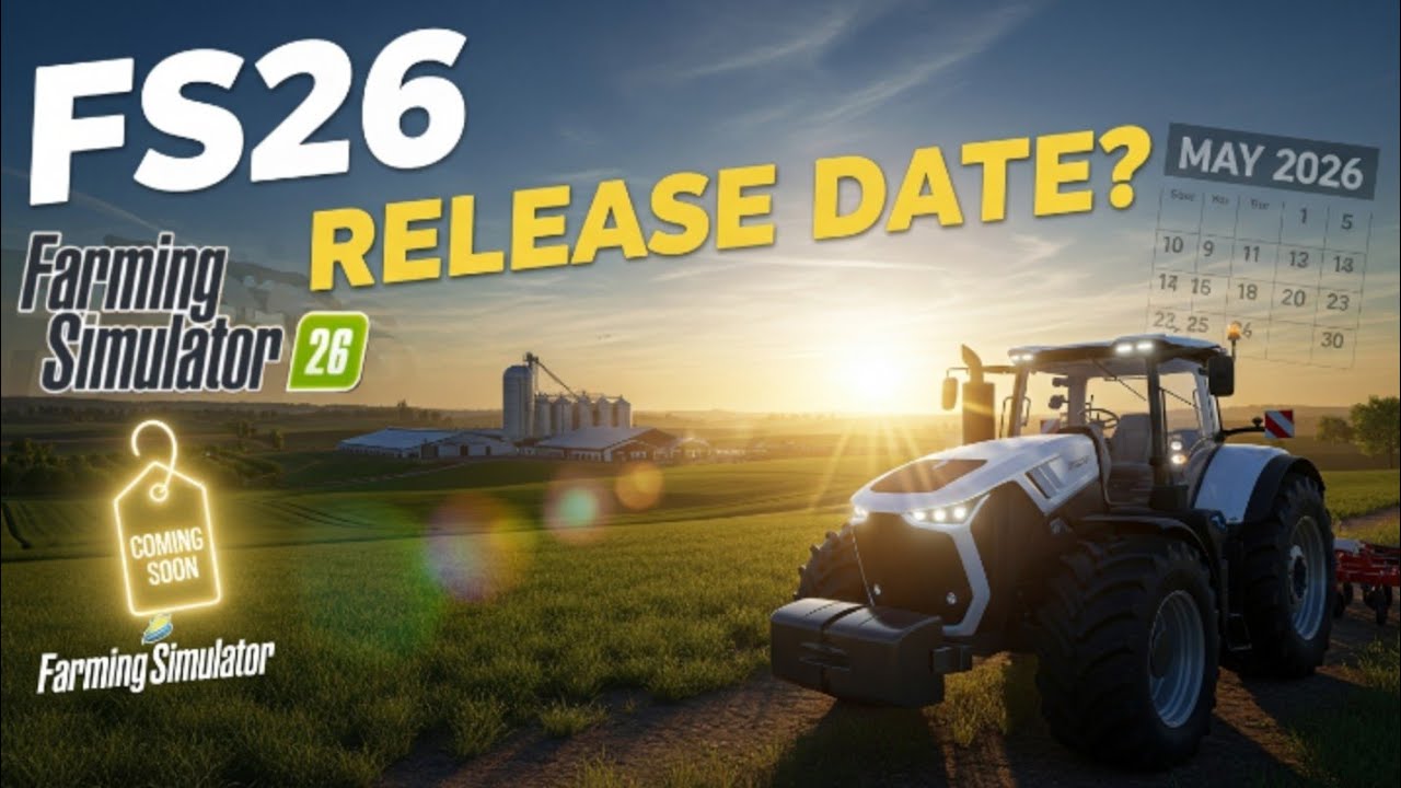 Farming Simulator 26 – Release Date Prediction & Everything We Know So Far!