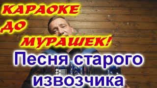 КАРАОКЕ ДО МУРАШЕК! ПЕСНЯ СТАРОГО ИЗВОЗЧИКА!