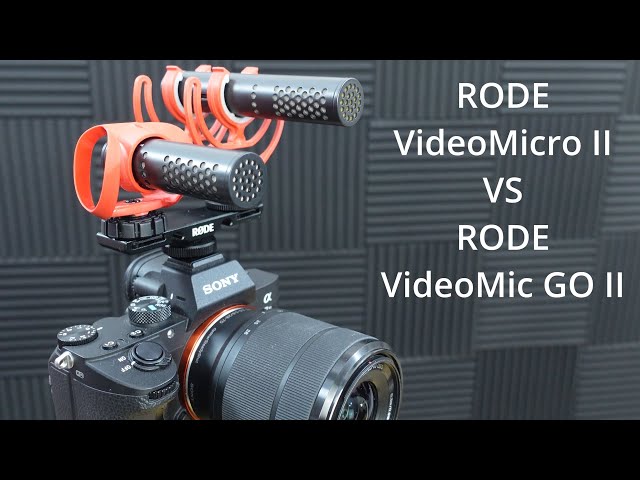 $100 Rode VideoMic Go II VS $55 VideoMicro 