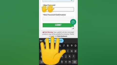 How to change XM broker MT5 password.
