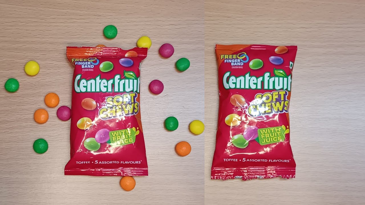 NEW Center Fruit Soft chews Candy YouTube