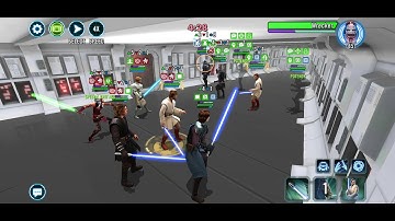 JMK GR vs JMK BB - Jedi Master Kenobi vs Bad Batch - No Ultimate - SWGOH