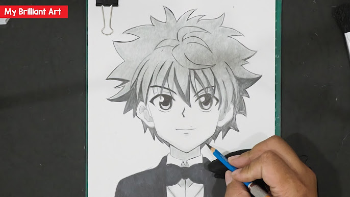 how to draw hunter x hunter characters