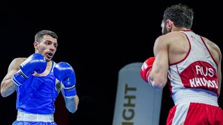 Edmond Khudoyan (RUS) vs. Ergyunal Sebahtin (BUL) European Boxing Championships 2024 SF's (48kg)