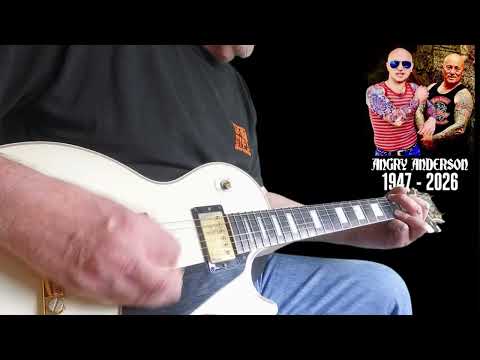 Rose Tattoo Scarred for Life Guitar A Tribute To Angry Anderson