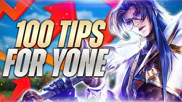 100 Game Changing Yone Tips (Learn EVERYTHING!)