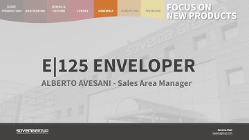 Sovema E125 Enveloping and Stacking Machine