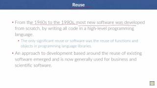 69 Software Engineering   C6   L10   Reuse