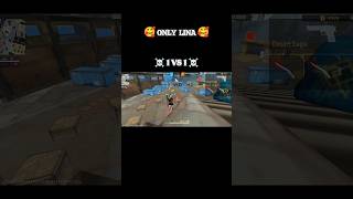 😈 1vs1 Headshot Battle | Intense Fight 🔥 Ultra HD Gameplay (8K Upscaled)🥰cute Lina🥰#gaming #shorts😈
