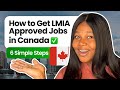 How to Secure an LMIA-Approved Job in Canada 🇨🇦 | Step-by-Step Guide