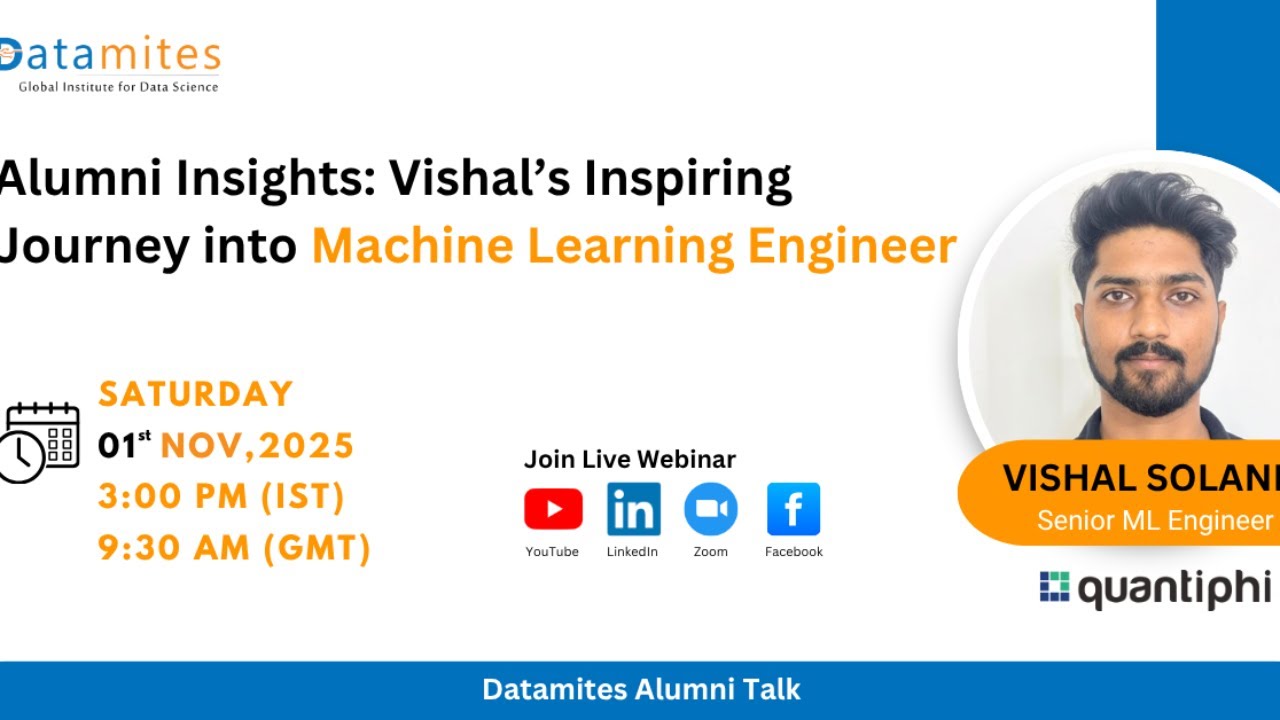 Vishal’s Inspiring Journey into Machine Learning Engineer - YouTube
