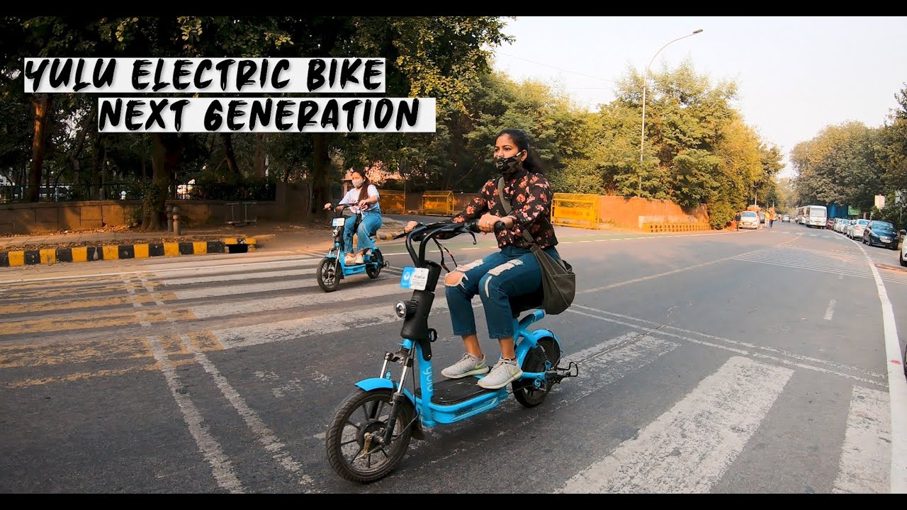 Yulu Electric Bike Exploring Lodhi with Yulu Electric Bike is just
