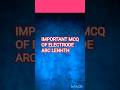 important mcq of electrode arc length #itiwelder #stickwelding #weldingtechnology #weldingtips