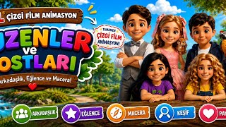 Kuzenler ve Dostları | Bölüm 1: Parkta İlk Macera 🌳 | 3D Çocuk Animasyonu