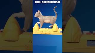 THE BEST CAT Sidekick Emote Showcase: Kitty Keys | Fortnite Chapter 7 #shorts
