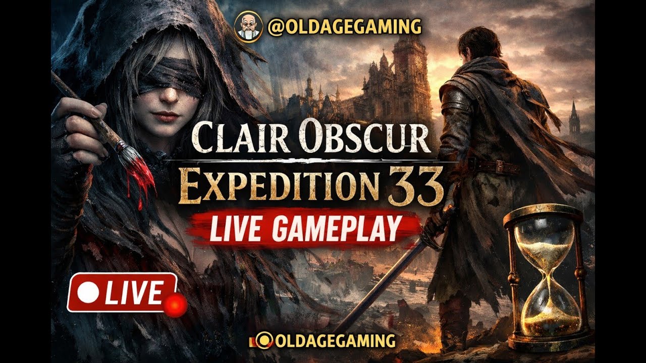 🔴 LIVE NOW – Clair Obscur: Expedition 33 | Full Gameplay Stream 🎨⚔️