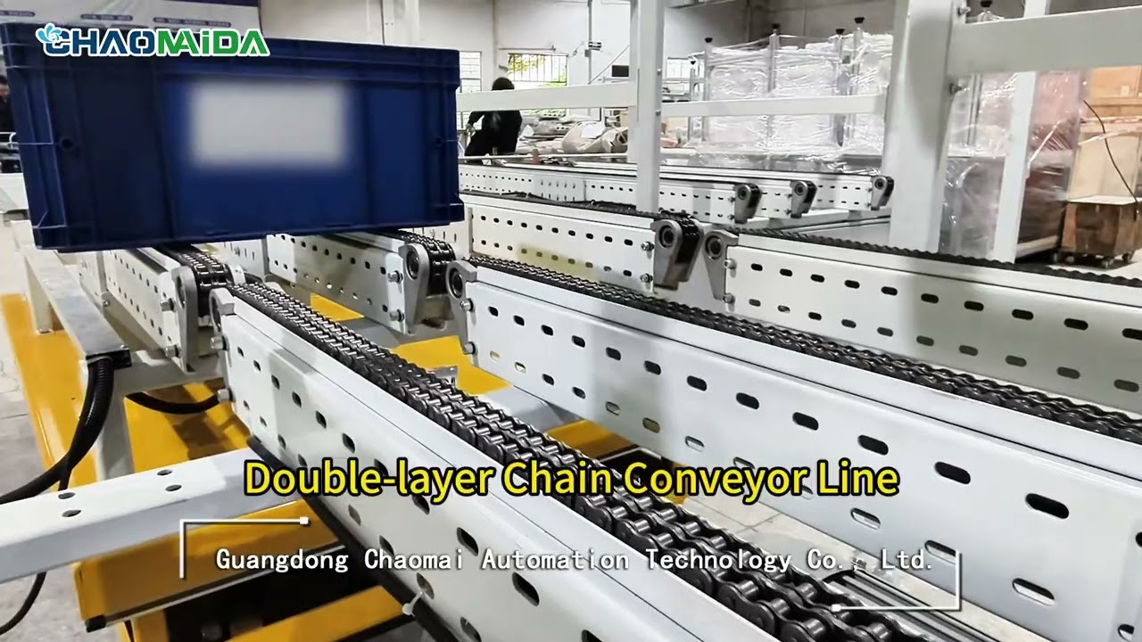 Double-Layer Chain Conveyor Line: Double Efficiency, Zero Delay! 