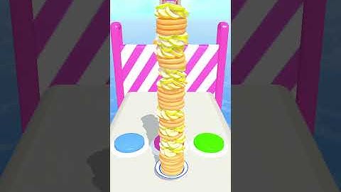 Pancake Run 🥞🍌🍓😋 Max level Gameplay Walkthrough Part All levels