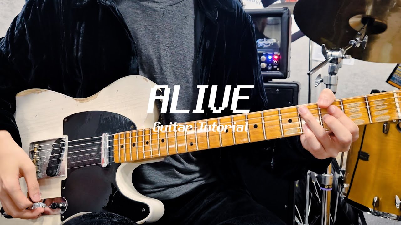THE SSYNDROME (더씬드롬) 'ALIVE' Guitar Tutorial 🎸