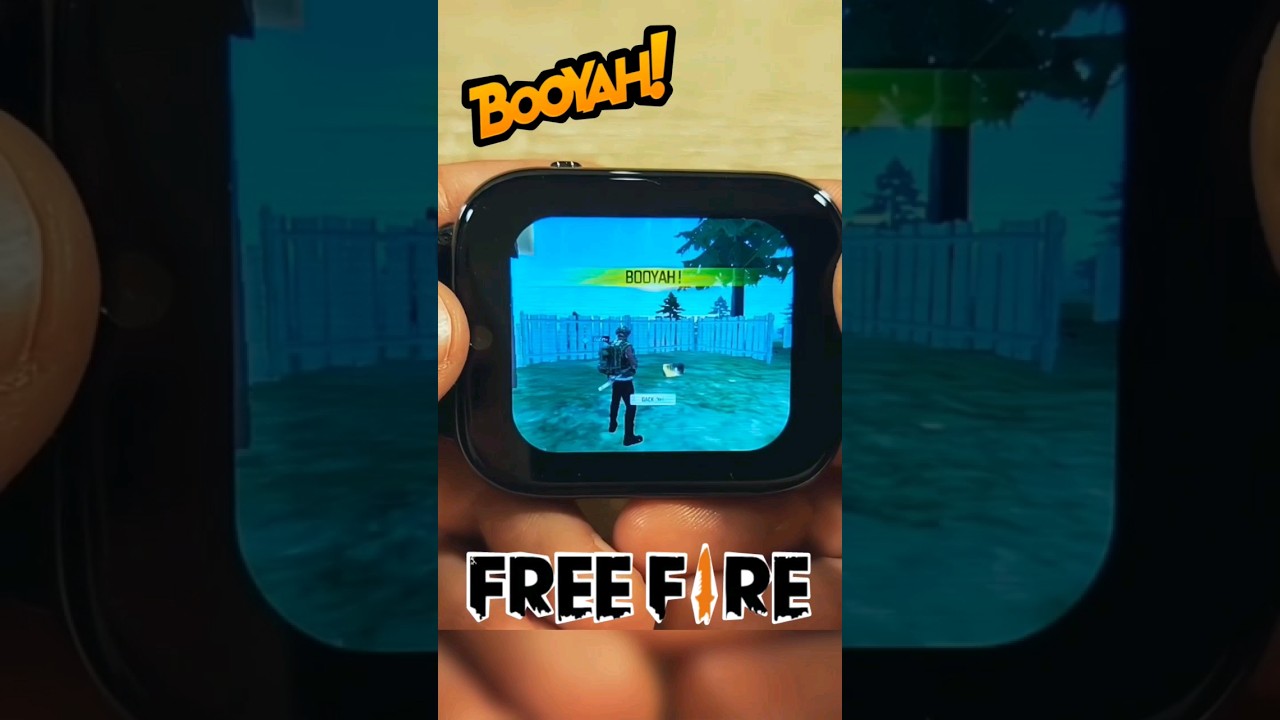 🔥Free fire play on smart watch ⚡4g sim watch 