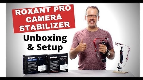 Roxant Pro Camera Stabilizer - Unboxing and Setup