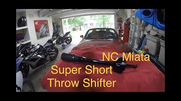 GRacing NC Miata 6spd Short Shifter Install