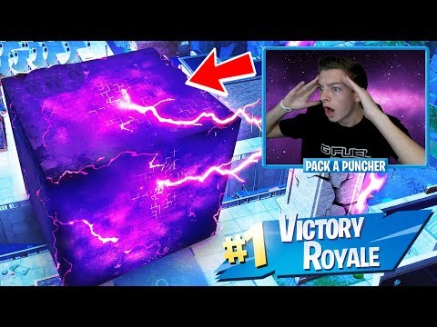 FORTNITE CUBE DESTROYED LOOT LAKE! LOOT LAKE CUBE EVENT LIVE FOOTAGE! (Fortnite Battle Royale)