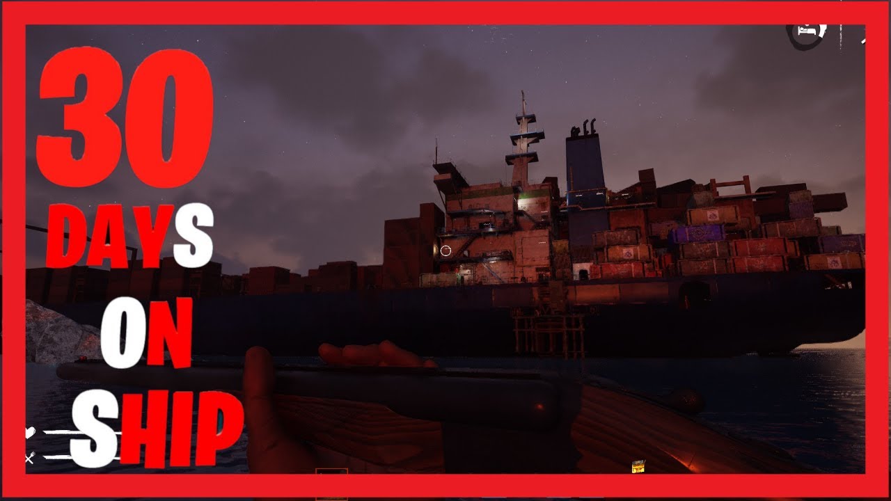 30 DAYS ON SHIP (DEMO) | Sprawdzamy tą giere! 