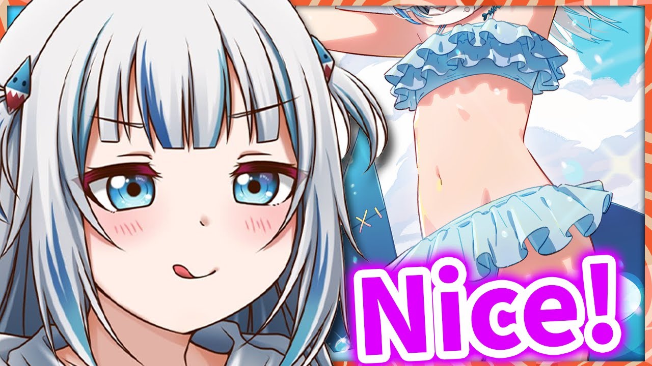 The Swimsuit that Gura wants to Wear IRL 【Gawr Gura / HololiveEN】