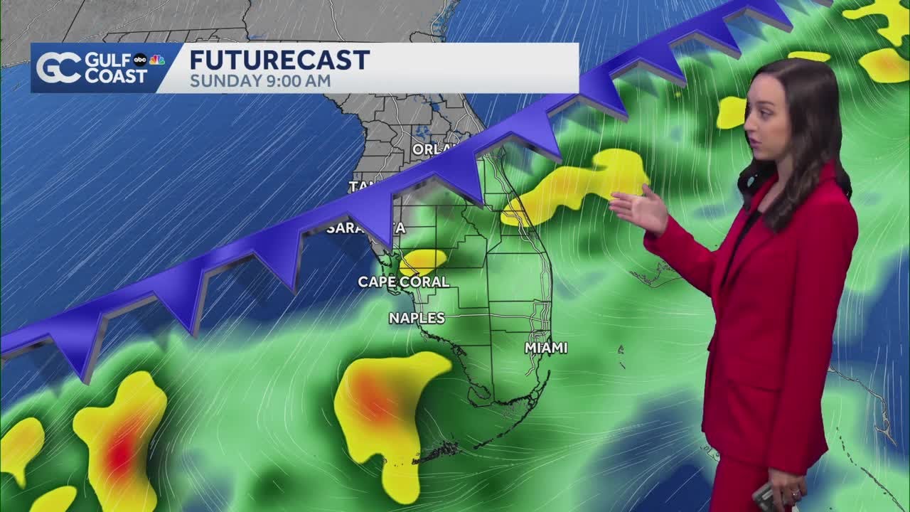 Hot start to May ahead of weekend cold front - YouTube