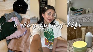 a day in my life | VLOG *life updates, clothing haul, & more*