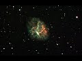 Live stack of crab nebula m1 with mak127