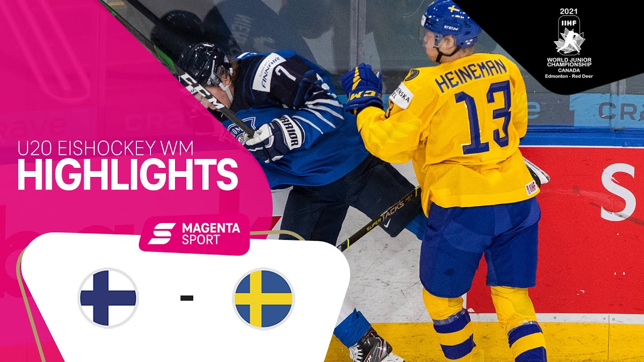 Finnland - Schweden U20 WM, Viertelfinale MAGENTA SPORT