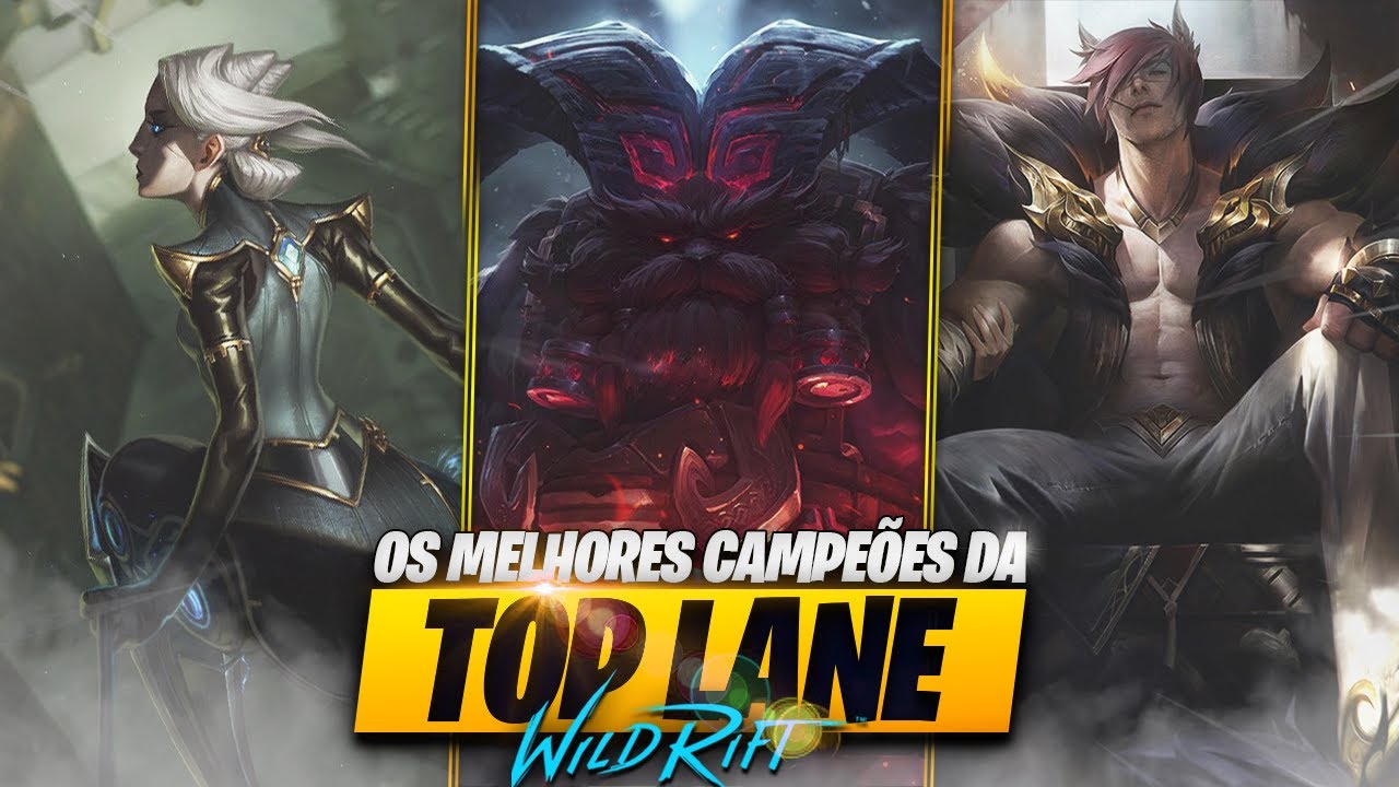 MELHORES ROTAS PARA JOGAR NO HIGH ELO NO WILD RIFT - LOL MOBILE