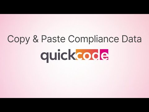 Streamlining Compliance Data Management with Copy and Paste Features