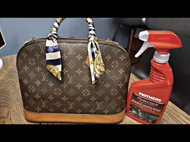 LOUIS VUITTON Alma PM Monogram Brw Pvc Patina Scratched Bag