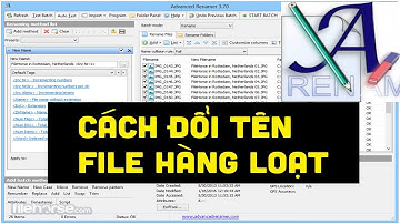 Advanced Renamer Đổi tên File Tập tin Folder Thư mục hàng loạt nhanh chóng ❤ Việt Nam Channel ❤